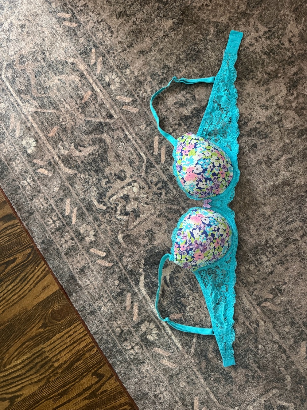 Victoria's Secret teal lace garment